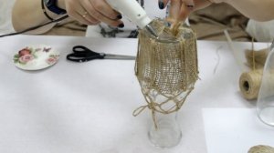DIY Декор бутылок своими руками. Как украсить бутылку. Идеи декора от saninaburo