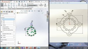 solidworks Tutrial: drawing a sketch sample(3)