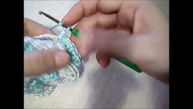 Большой красивый цветок крючком смотреть онлайн