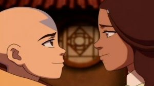 Катара и Аанг/ Аватар легенда об Аанге