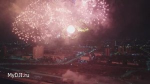 Салют 23 февраля 2022 в Волгограде - Salute / Fireworks on 23 February 2022 in Volgograd