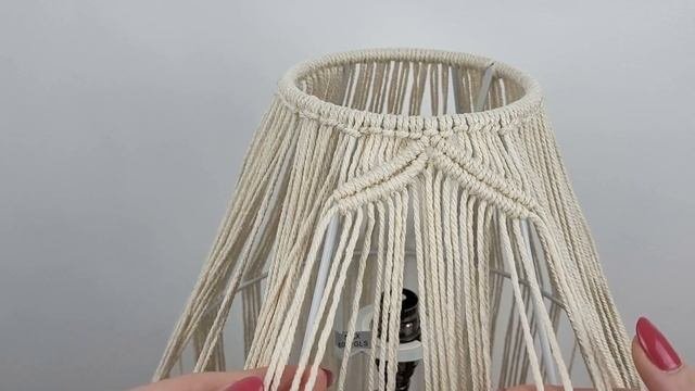 DIY Macrame Table Lamp Shade | Easy Design Perfect For BOHO Interiors | Budget Friendly