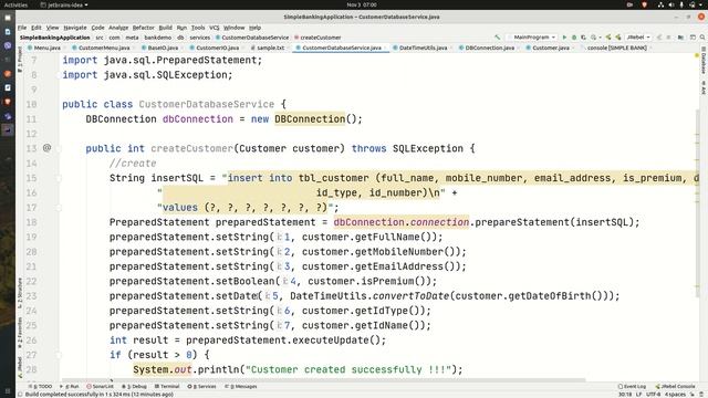 Bank Console Application Part II | Customer | Account | Transaction смотреть онлайн