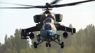 Минобороны показало видео работы ударных вертолетов Ми-28 и Ми-24 / События на ТВЦ