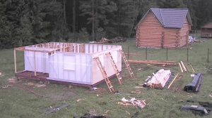 Строительство каркасной бани