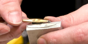 Изготовление пуансона для зимней блесны.