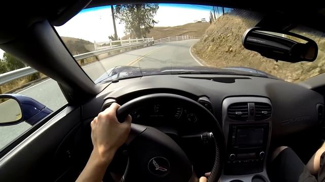 2006 Chevrolet Corvette C6 - POV test drive смотреть онлайн