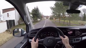 2020 | Volkswagen Multivan 6.1 2.0 TDI (199 PS) POV Test Drive + Acceleration 0 - 200 km/h