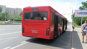 Прибытие автобуса МАЗ-103.465 № 02179 маршрут №30 Казань . (07.06.2021)