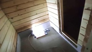 баня в гараже