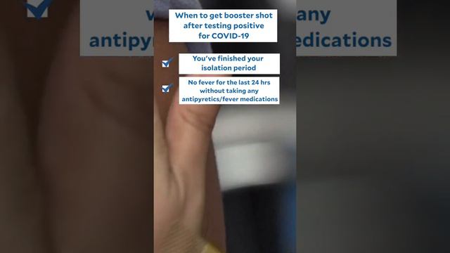 When to get boosters after positive COVID test смотреть онлайн