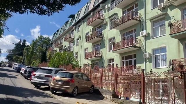 Отпуск в Сочи. Поднимаюсь пешком на гору Батарейка. Роза ветров.