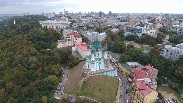 Прогулка по Киеву. Андреевский спуск и не только....))) смотреть онлайн