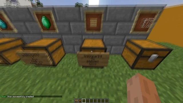 Minecraft Bukkit Plugin - Chest Shop - Tutorial смотреть онлайн