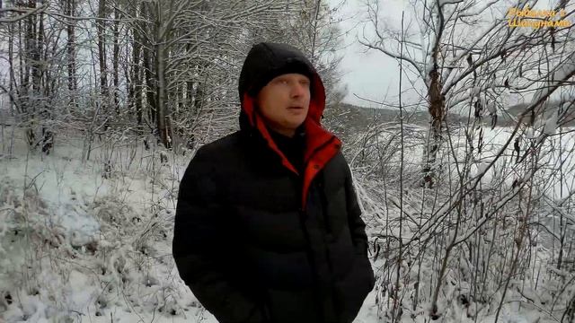 Озеро Глушец. Прогулка на рыбалку. Настоящая ЗИМА смотреть онлайн