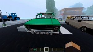 МОД НА ИЖ-412 МОСКВИЧ ДЛЯ МАЙНКРАФТ ПЕ  | МОСКВИЧ В МАЙНКРАФТ