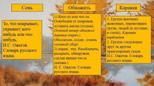 Видео-урок Пушкин А.С. "Уж небо осенью дышало"