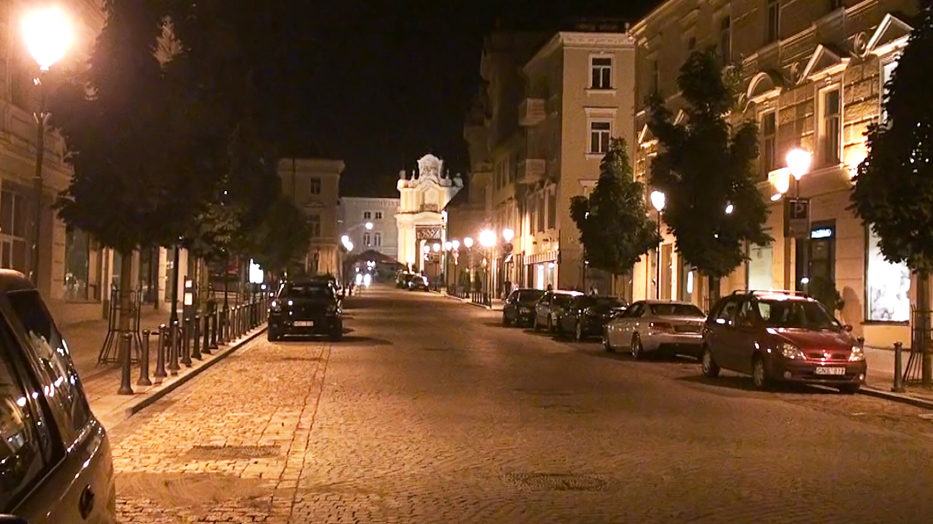 Ночь в Старом Вильнюсе