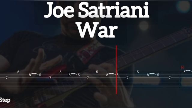 Joe Satriani - War ( Tab Guitar )