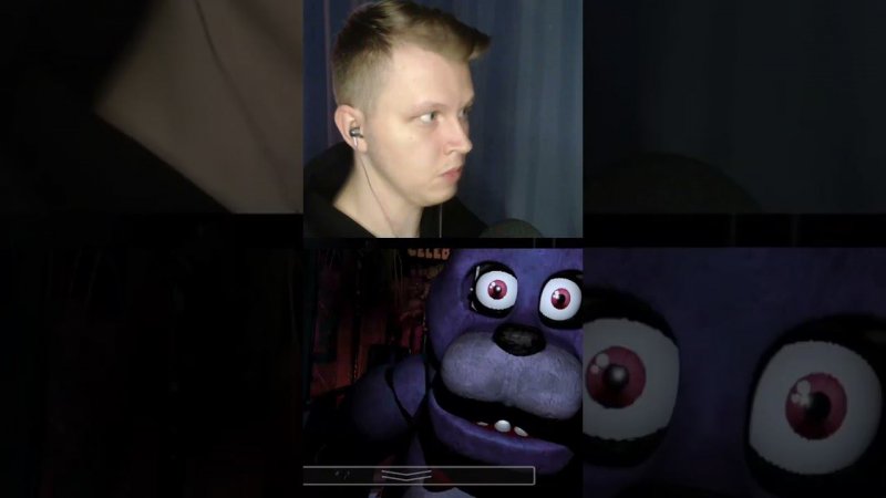 Кнооооооопка сломалась, собака плюшевая  #shorts  #games #streamer #прохождение #fnaf #funny