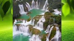 Подборка красивейших водопадов мира с шумом воды