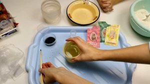 Красим соленое тесто пищевыми красителями. Способ №3