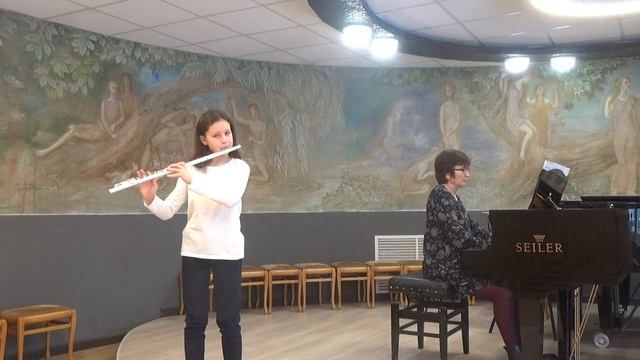 Б Марчелло Соната d moll 1 часть Исп.Евстифеева Марина 10 лет.mp4 смотреть онлайн