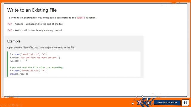 Python Lesson 14