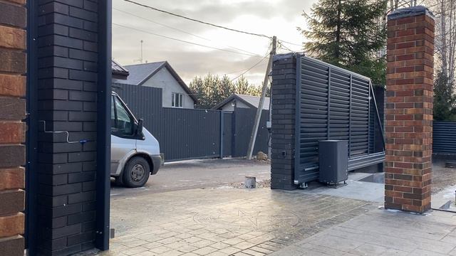 Откатные ворота быстрый привод