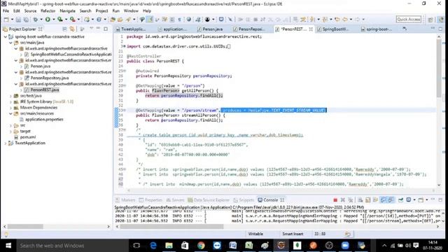 #6 Spring Reactive Programming with Spring Web Flux and Cassandra Database смотреть онлайн