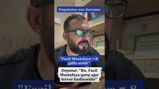 Adil Əliyev: "Bu, Fazil Mustafaya qarşı ağır terror hadisəsidir"