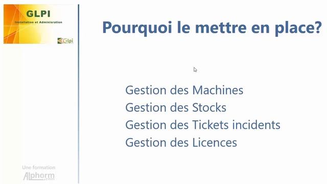 Pourquoi GLPI? - Vidéo Tuto смотреть онлайн