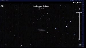 M108 Surfboard Galaxy - Stellina Telescope LIVE - Rooster Inn Observatory - 9 Feb 2022