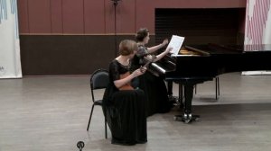 Золтан Кодай "Танцы деревни Каллаи" Елизавета Рулева и Наталья Чурина