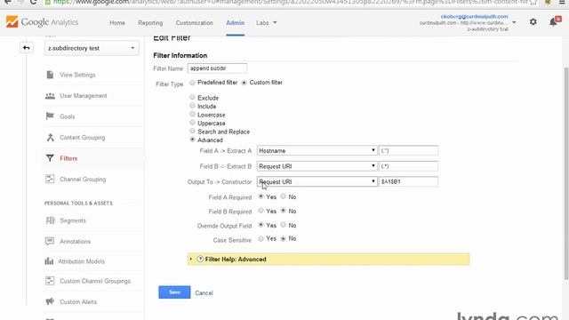 Уроки Google Analytics | 5.4 – Постоянные фильтры: расширенные фильтры смотреть онлайн