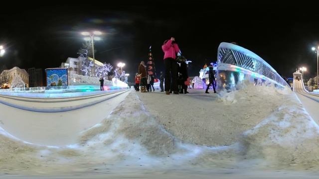 Большая горка в городке на пл. 1905г.