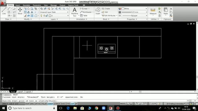 Plan & Elevation of kitchen in AutoCAD PART-1|| How to Plan Kitchen in AutoCAD|| смотреть онлайн