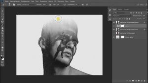 Как сделать эффект двойной экспозиции? | SpeedArt | Photoshop