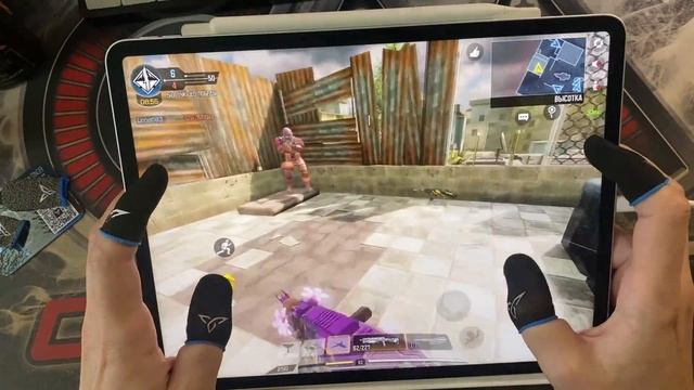 Напальчники для телефона | Носки на пальцы для Call of Duty Mobile и Pubg Mobile от Flydigi