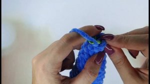 Вязаная рыбка крючком МК. Простой мастер класс для начинающих.