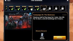 Star Wars: Commander - Campaign 3: Part 1 (Mission 1-16 The Sickness) 3 Stars Walkthrough