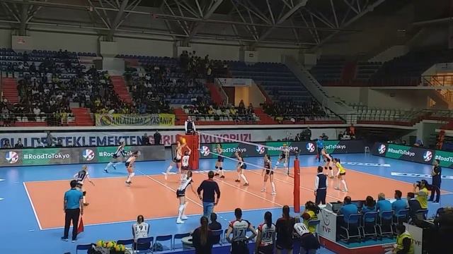 Brankica Mihajlovic Shoot Down #CLVolleyW #SarıMelekler #FenerbahçeOpet смотреть онлайн