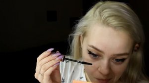 ТУШЬ ИЗ ТИК ТОКА Maybelline Sky High mascara | подводка topface | эт Саша