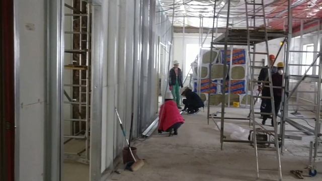 Ремонт Зала Царства. Прошло 6 дней.