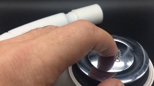 Сифон для душевых кабин с кнопкой Click&Clack смотреть онлайн