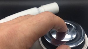 Сифон для душевых кабин с кнопкой Click&Clack