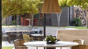 House Design Between Modernity And Tradition Atop A Hill Overlooking The Ocean And The Island