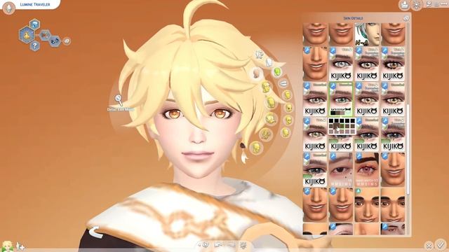 The Sims 4 X Genshin Impact | Create a Sim: Aether + CC list | # 2 смотреть онлайн