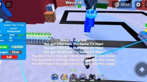 😼Обзор на синистр титан тв мен! | Toilet tower defence ﹥ Roblox