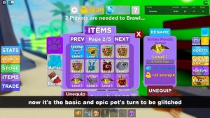 A Glitch Origin | Roblox Muscle Legends